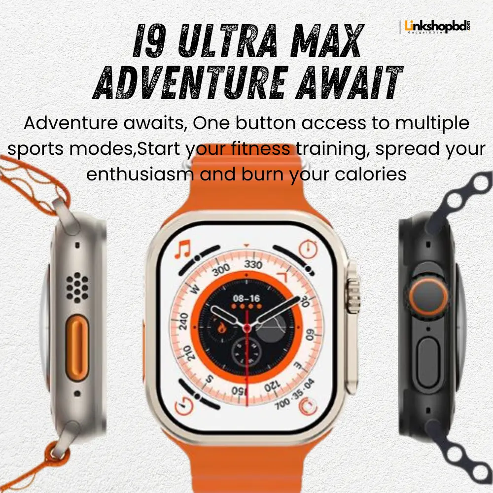 i9 UltraMax Smartwatch-Adventurer await