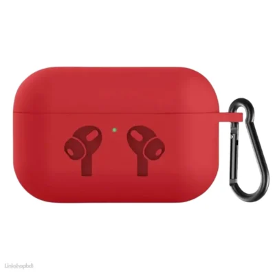 AirPods silicon case- Red