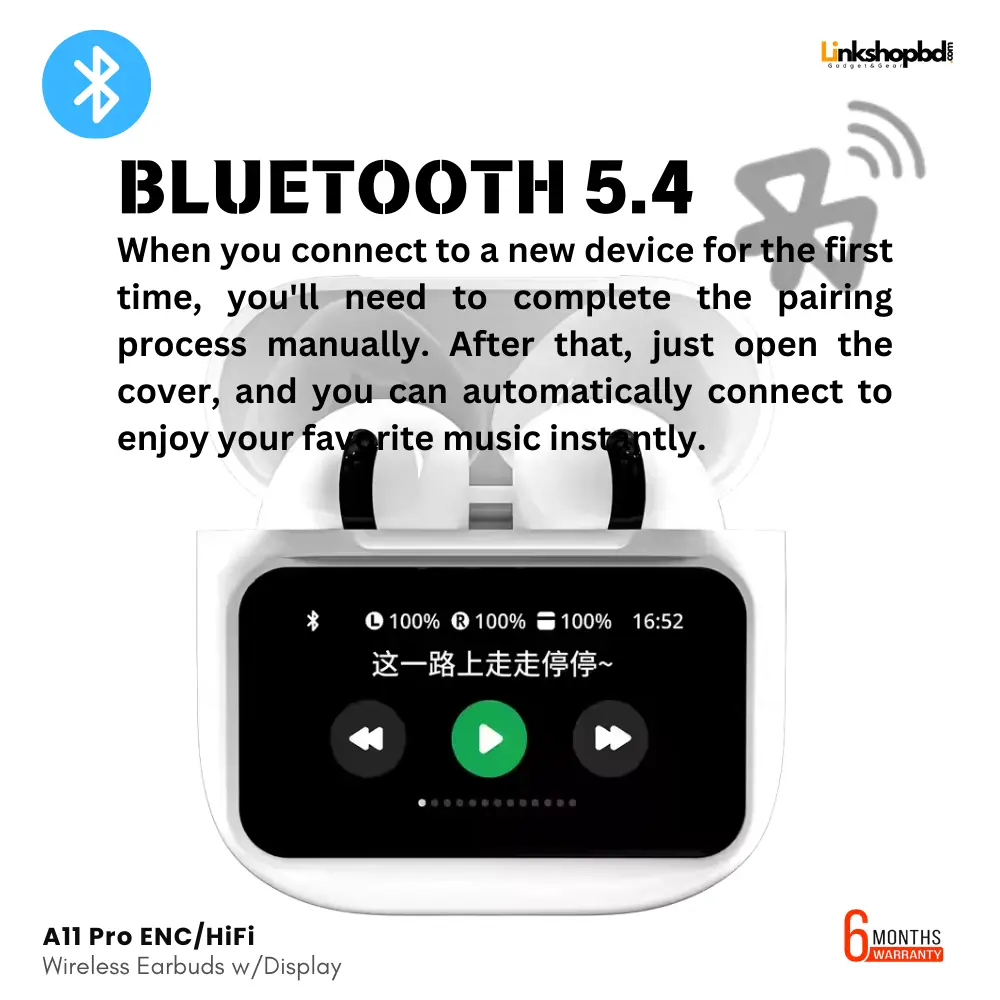 A11 Pro Earbuds TWS BT Bluetooth