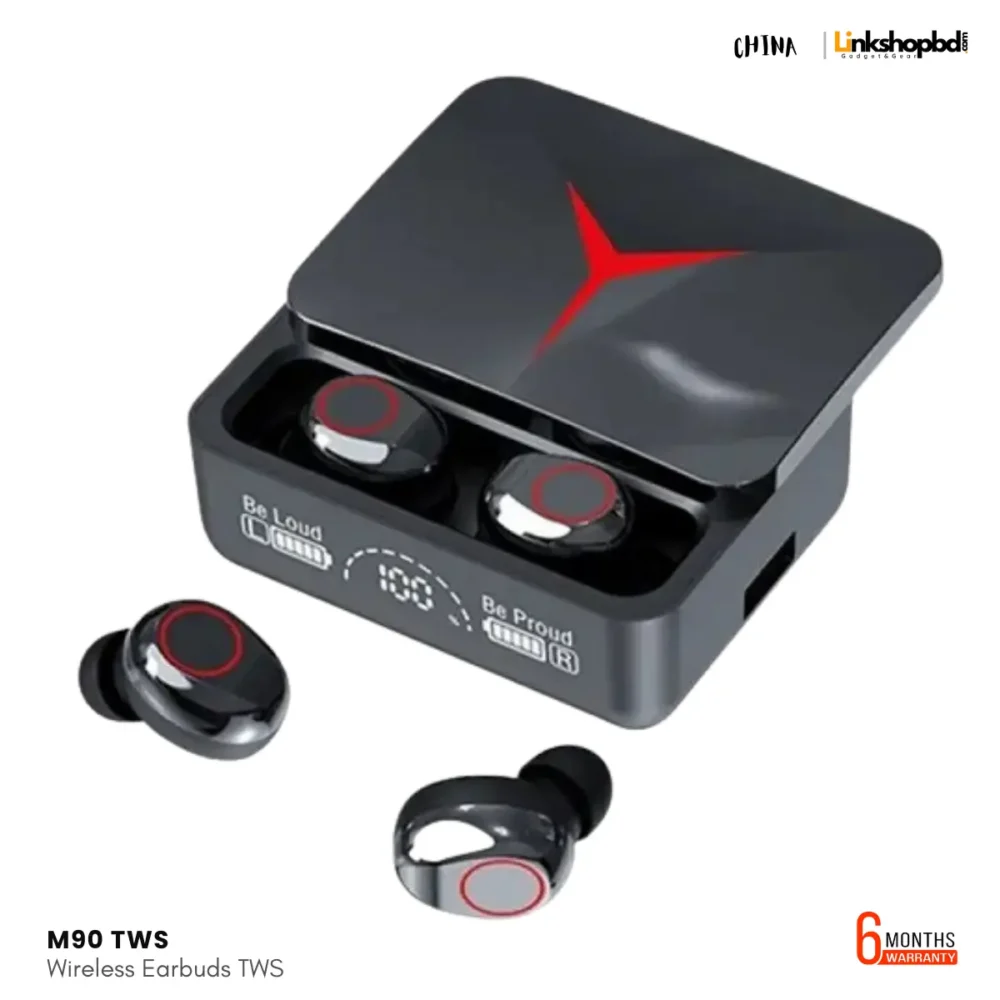 M90 TWS Earbuds-1