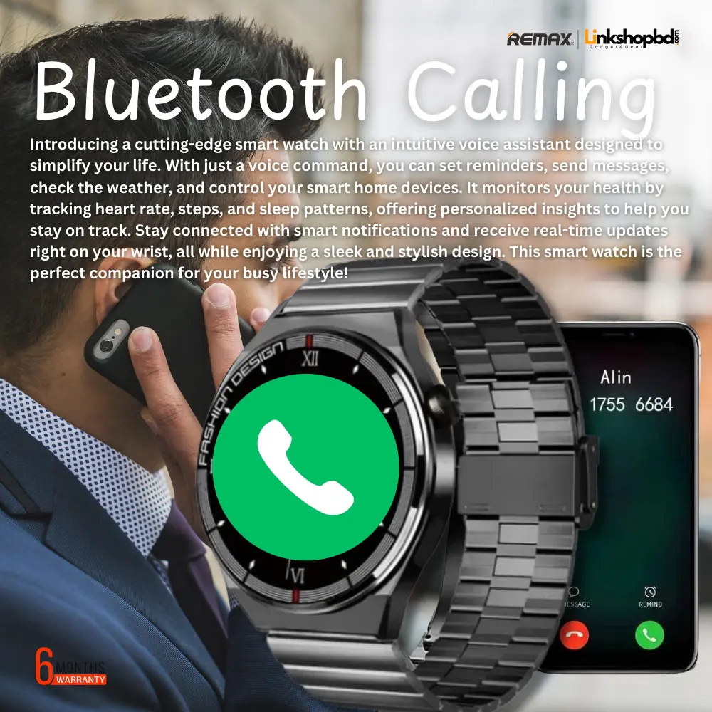 Remax WATCH9 Bluetooth Calling