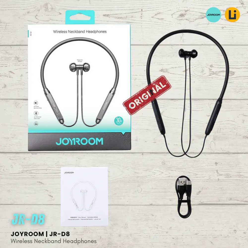 Joyroom Neckband JR-D8 -Inside Box