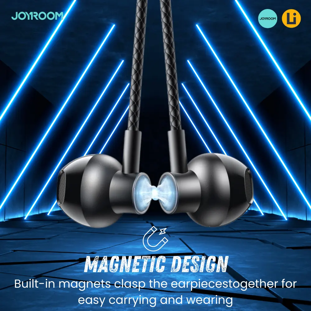 Joyroom Neckband JR-D8 -Magnetic